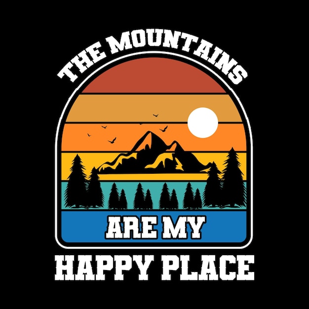 hiking t shirt design vector hiking t shirt graphic element adventure tshirts hiking retro