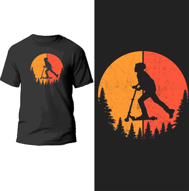 Hiking t shirt design.