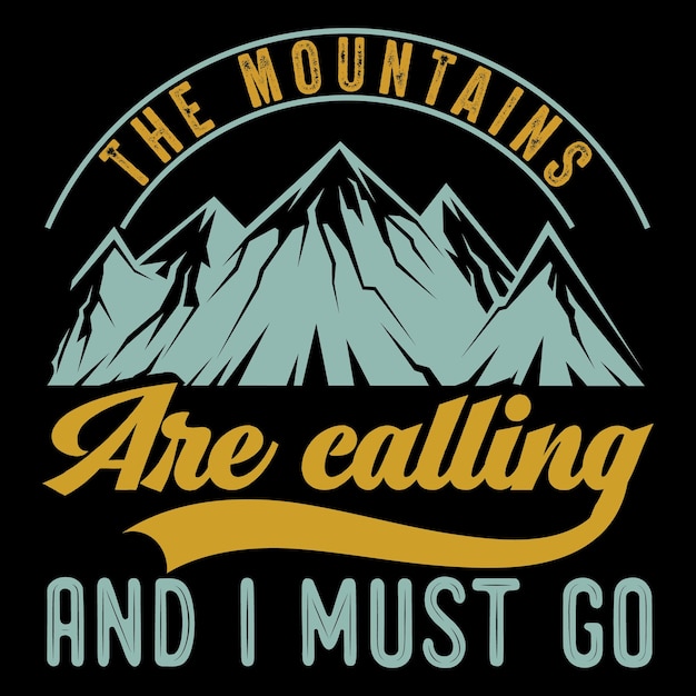 Hiking T-Shirt Design