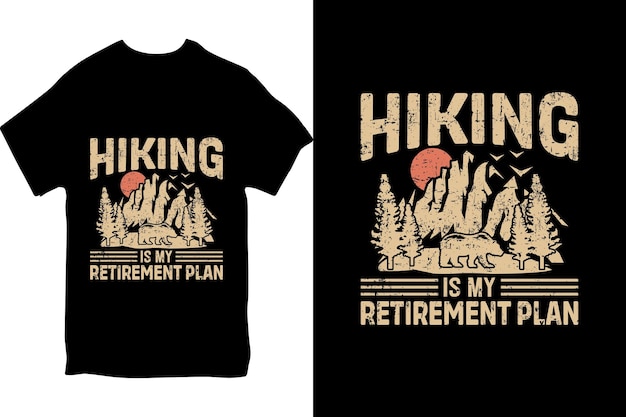 Hiking tshirt design Hiking Lover outdoor adventure Camping Vector graphic for t shirt