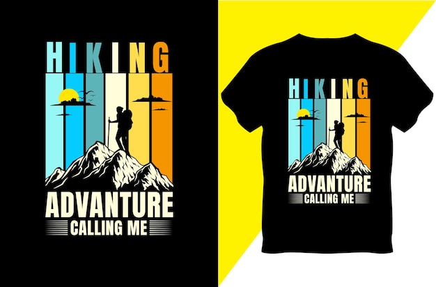 Hiking tshirt Design