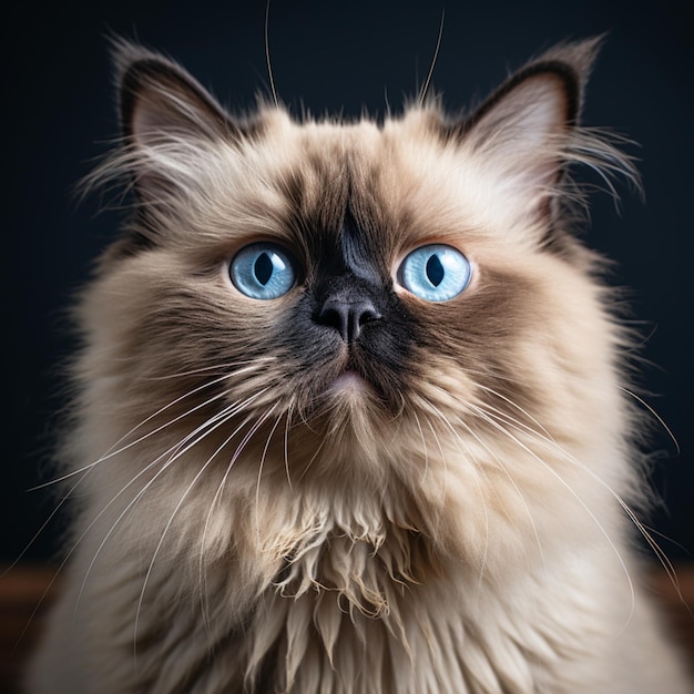 Himalayan kitten cat