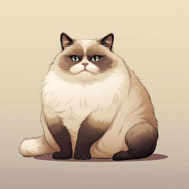 Himalayan kitten cat