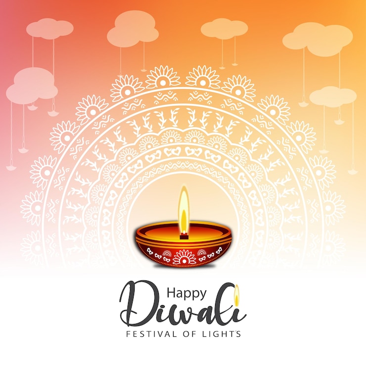 Vector hindoefestival deepavali nieuwste vectorontwerp