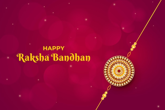 Hindoese traditionele Raksha Bandhan-festivalbanner.