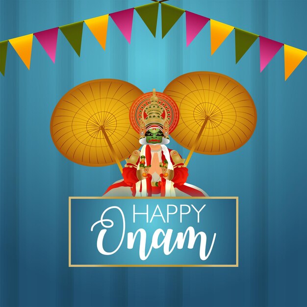 Фестиваль индуистской культуры happy onam concept