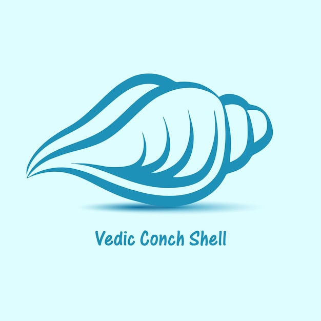 Hindusim conch shell vactor design