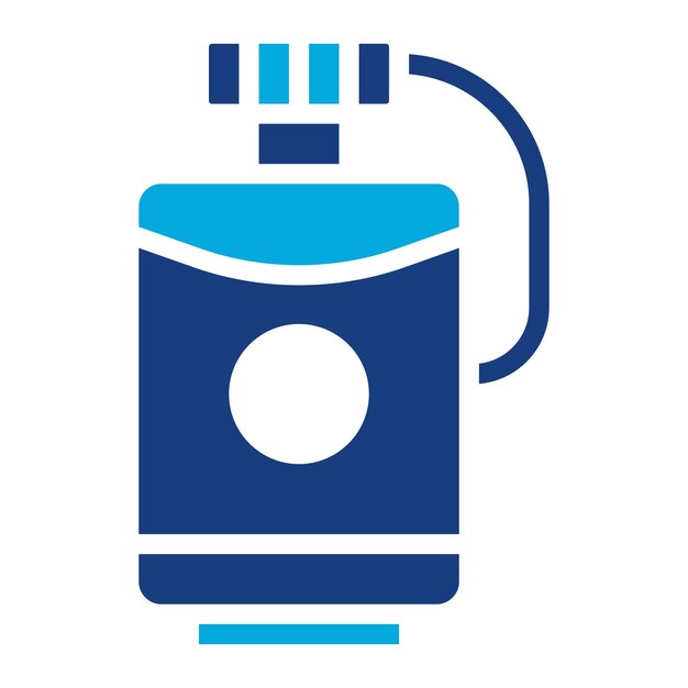 Hip Flask icon vector image Can be used for Trekking