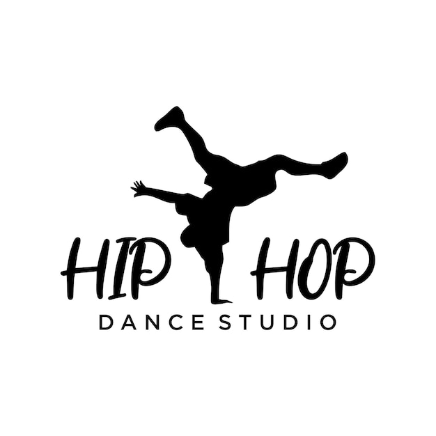 Vettore studio di danza hip hop