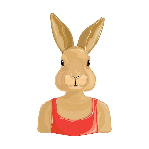 hipster rabbit avatar