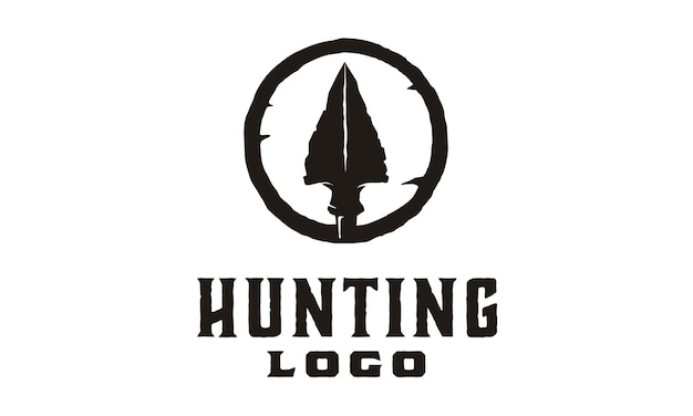 Hipster / retro hunting logo design