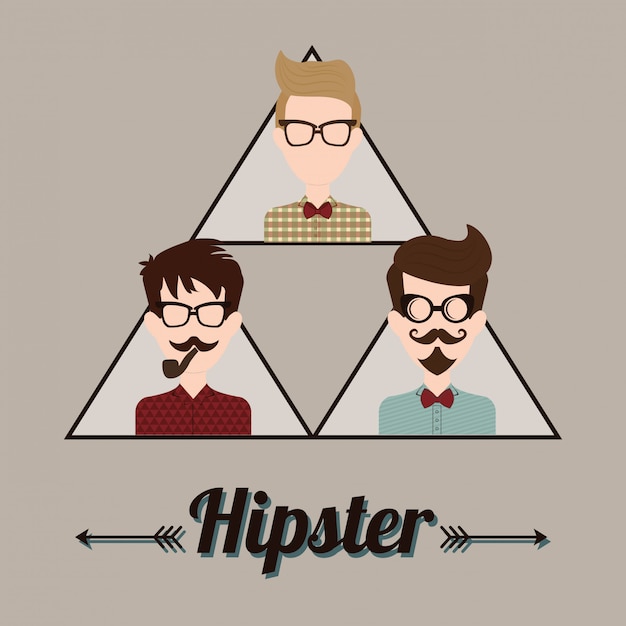 Hipster style design