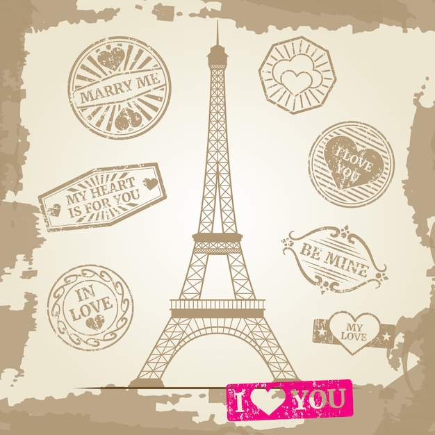 hipster or vintage postcard background 