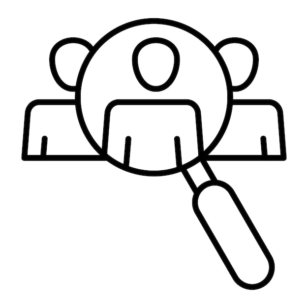 Vector hiring icon