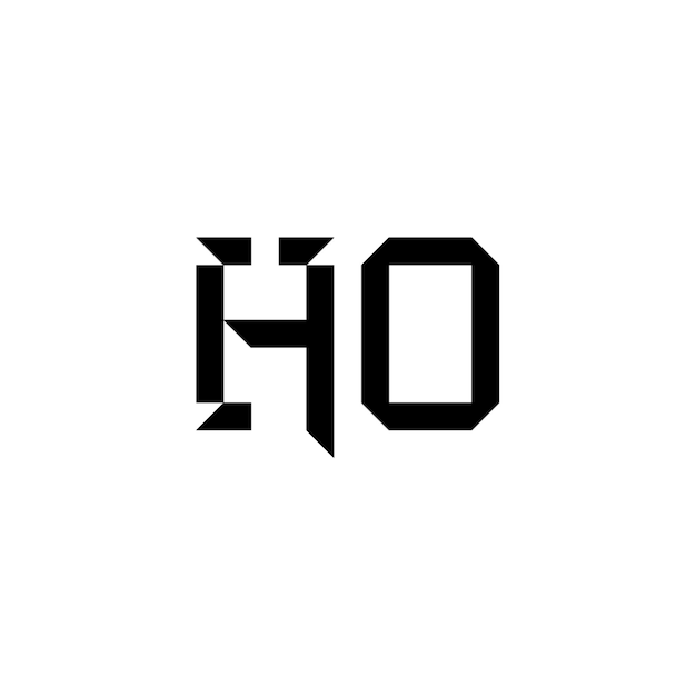 モノグラム ロゴデザイン 文字 文字 名前 シンボル 単色 ロゴタイプ アルファベット 文字 シンプル ロゴ