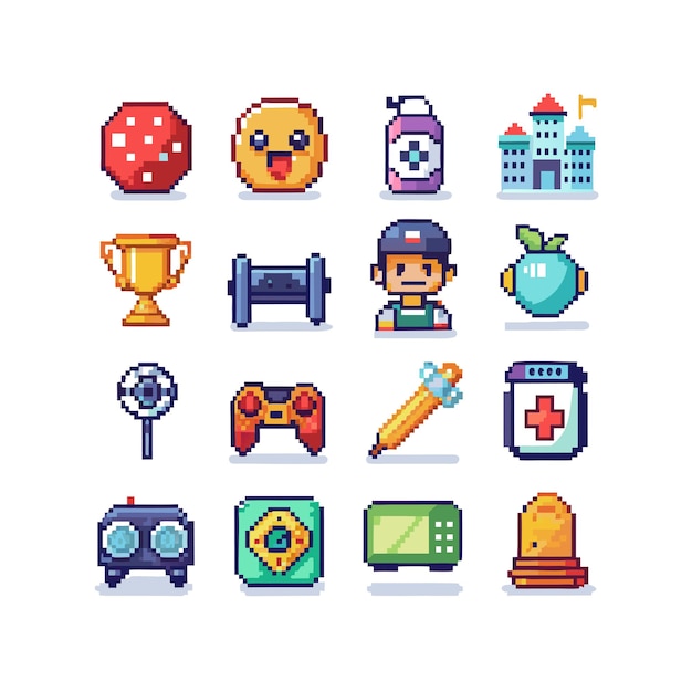 Hobbies and Interests Icon Set Collection for Documents Websites and Mobile Applications