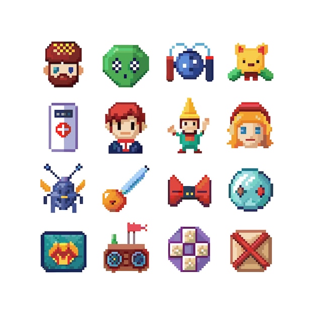 hobbies and interests icon set collection for documents websites and mobile applications