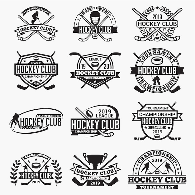 Hockey club-badges & logo's