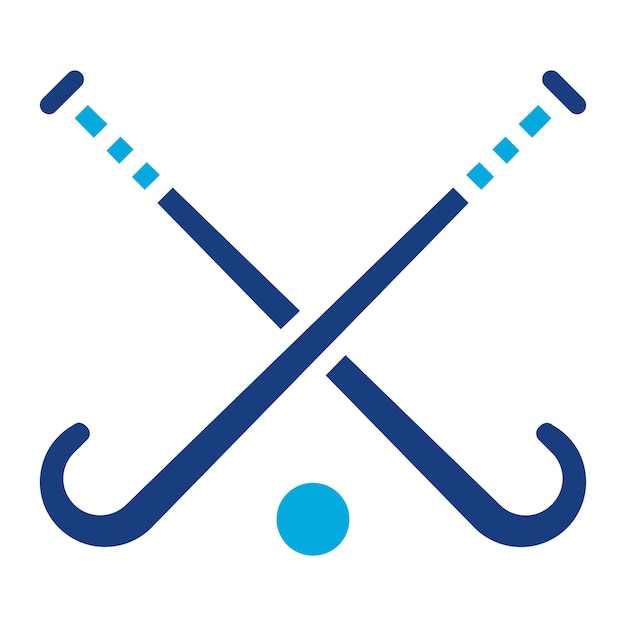 Вектор Векторное изображение значка хоккея может быть использовано для боулинга