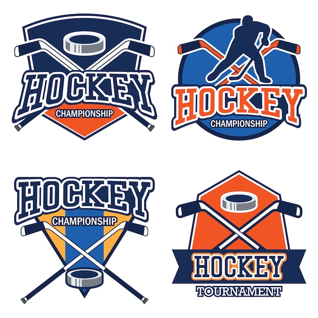 Vector hockey logo