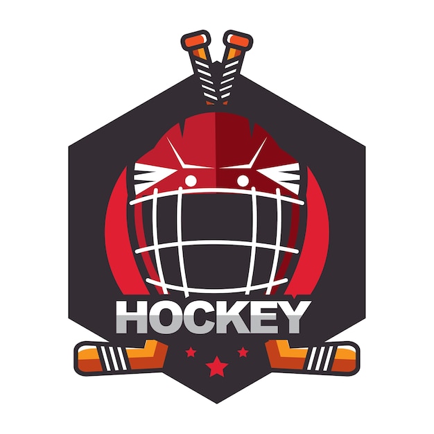 Vector hockey logo