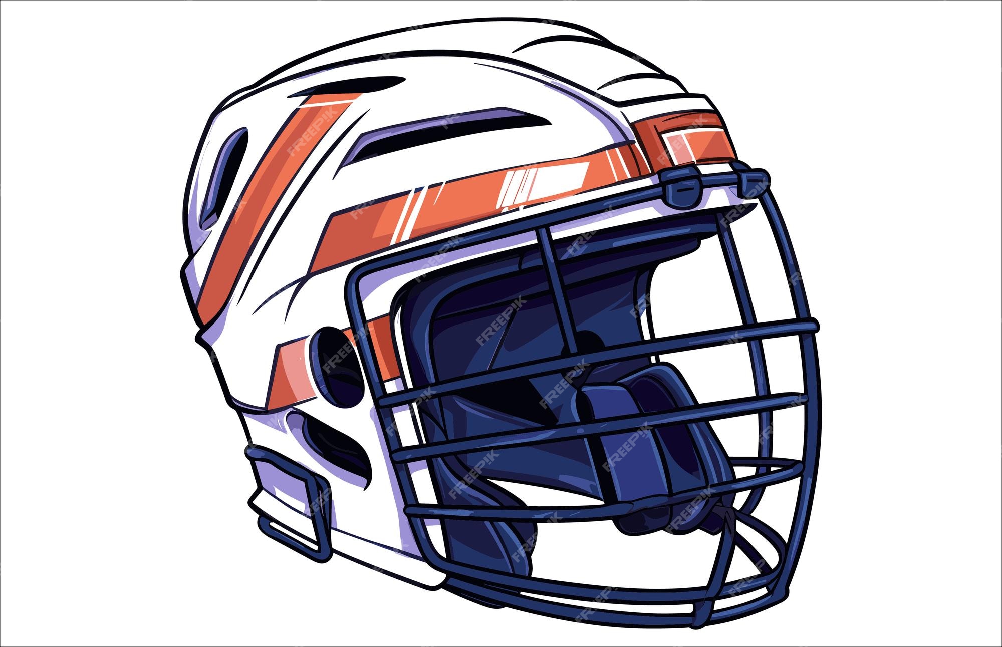 hockey helmet front clip art