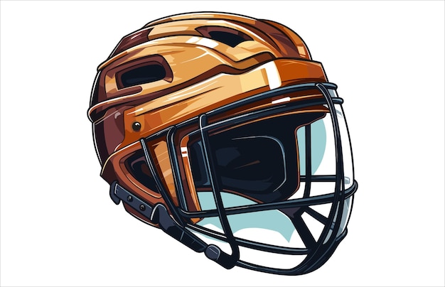 ホッケー選手のヘルメット ベクトル イラスト ホッケー ヘルメットのイラスト