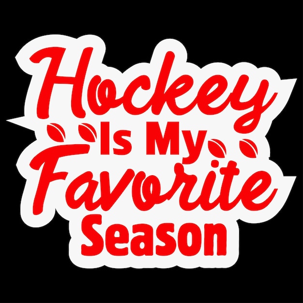 Hockey t-shirt design vector and typography temaplet