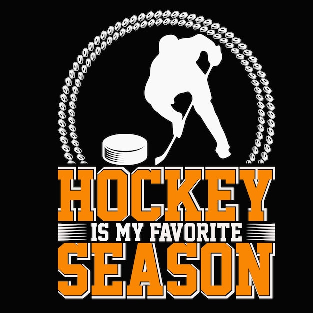 hockey t-shirt ontwerp vector