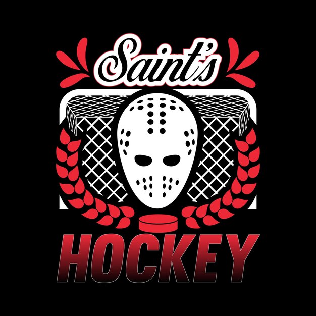 hockey t-shirt ontwerp vector