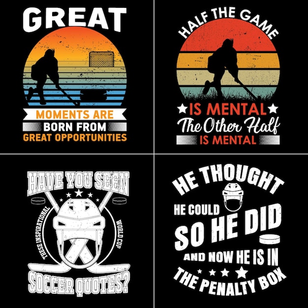 Hockey T-shirt SVG Buncle-collectie