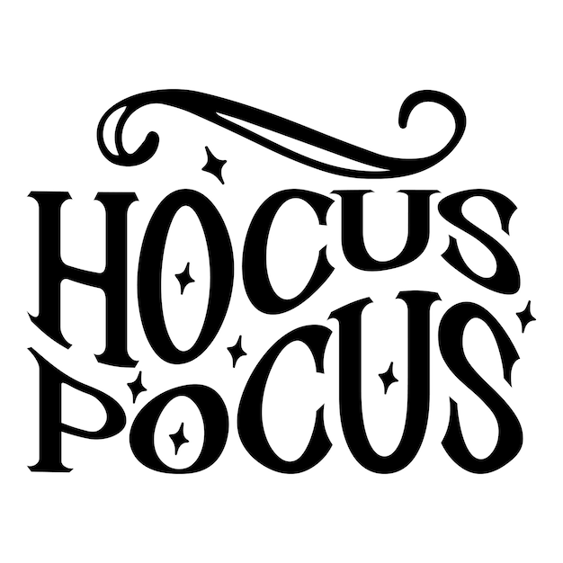 Hocus-pocus SVG