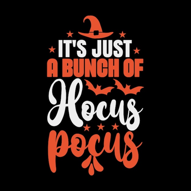 hocus pocus t-shirt design vector