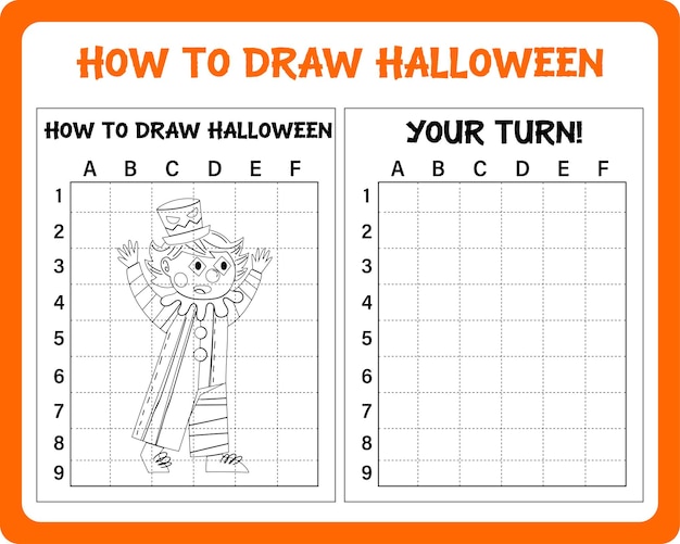 Hoe teken je Halloween voor kinderen