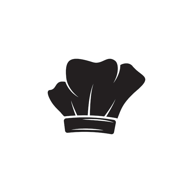 Hoed chef-kok logo sjabloon