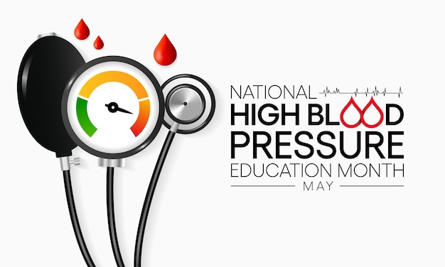 Hoge bloeddruk HBP-educatiemaand wordt elk jaar in mei waargenomen