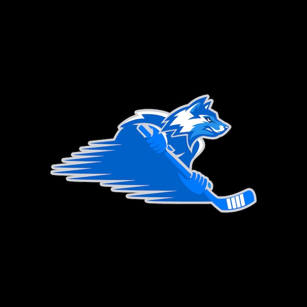 Hokey wolf-logo