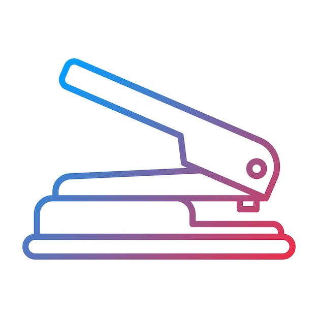 Hole puncher icon vector image can be used for office stationery