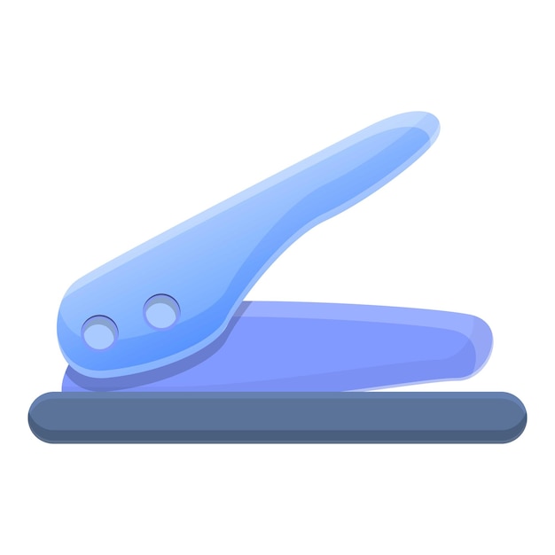 Hole puncher item icon Cartoon of hole puncher item vector icon for web design isolated on white background