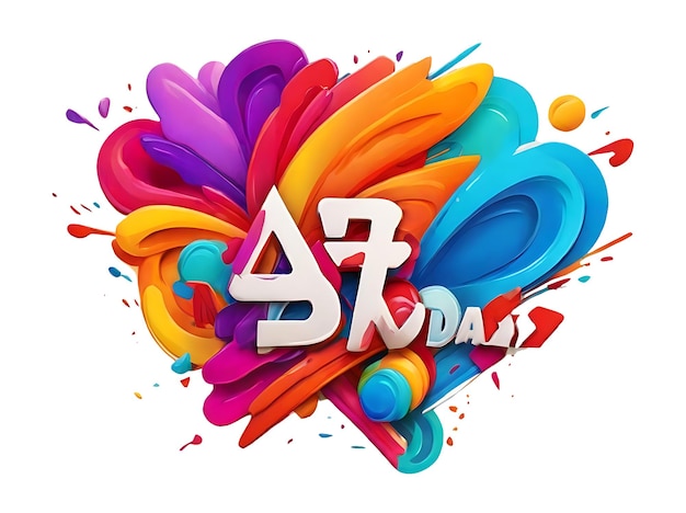 Holi Background vector