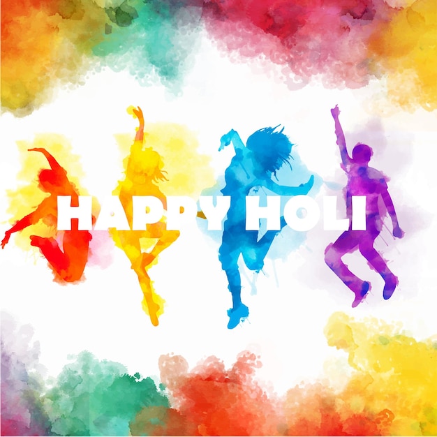 Vector holi creatives