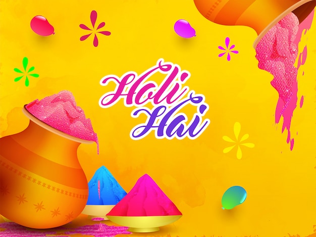 Holi festival background.