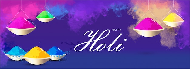 Holi festival background.