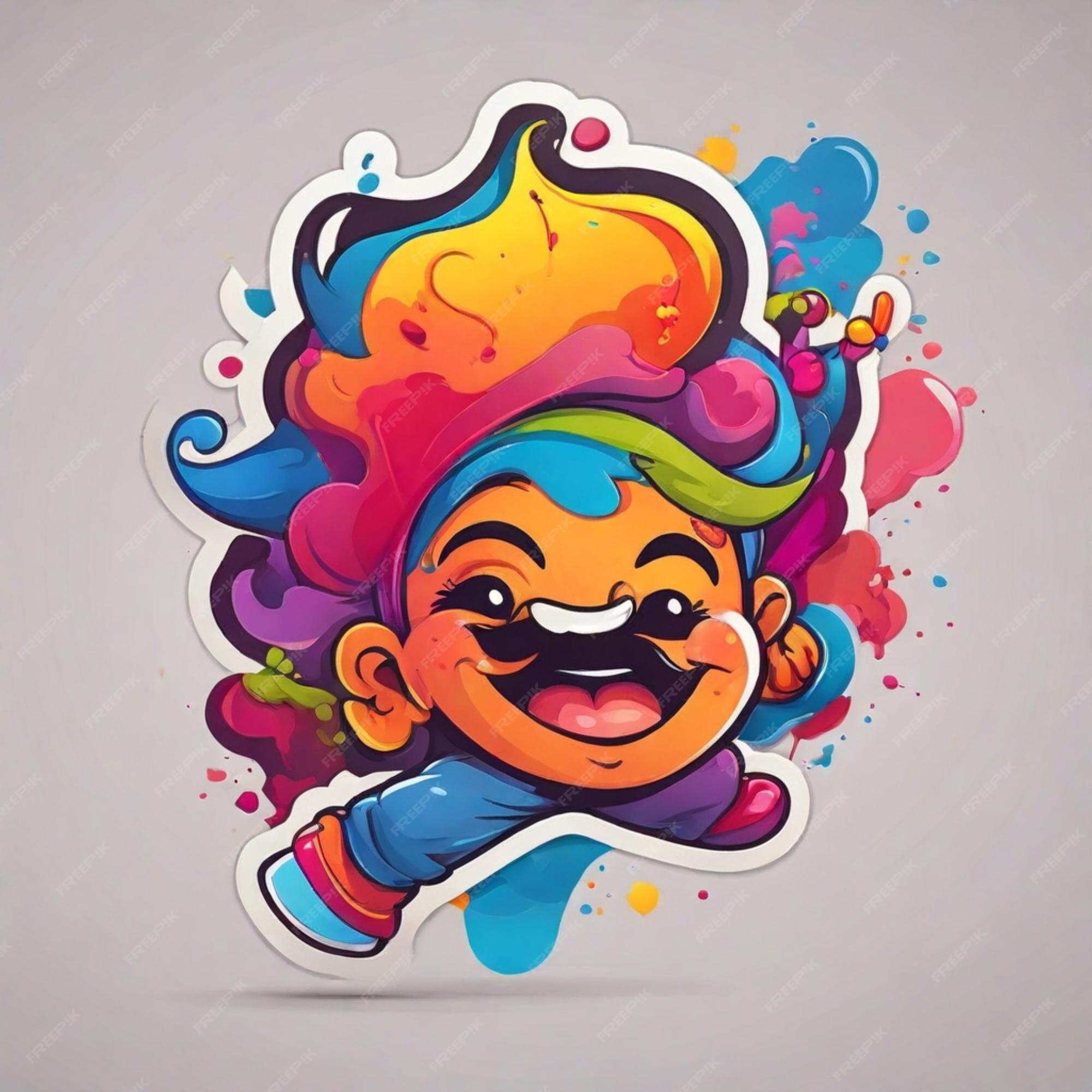 holi silhouette