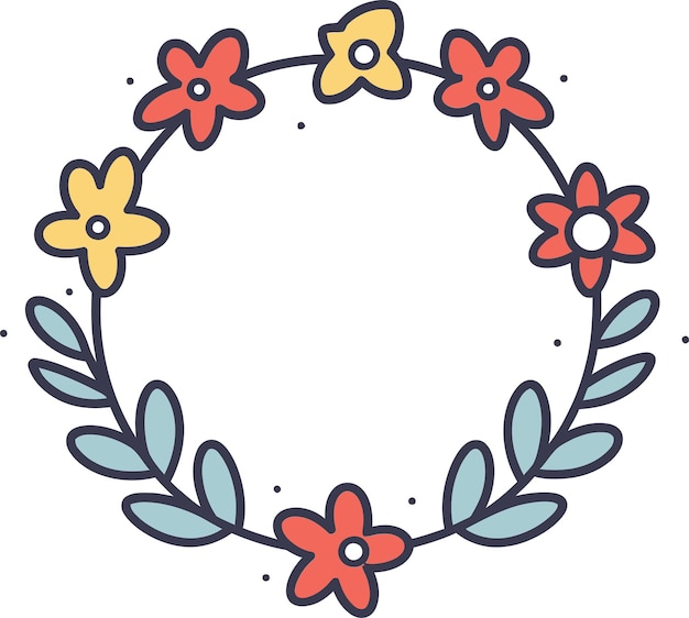 Holiday Hoops Harmony Digital Ornate DesignsDigital Festive Fantasia Vectorized Seasonal Flora