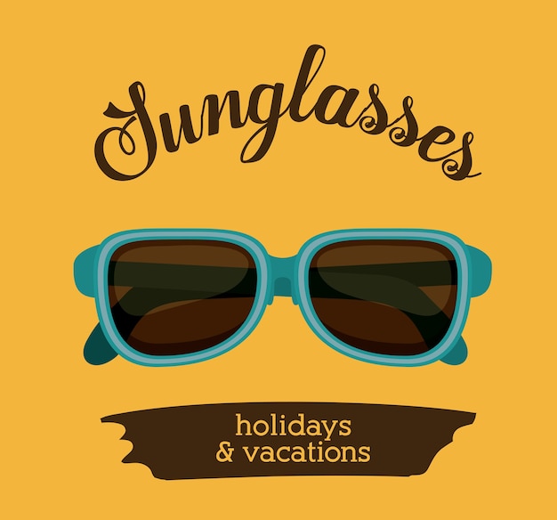 Holidays and vacations digital design