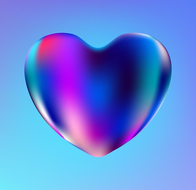 Holografisch hartvloeistof vloeibaar chroom hartvorm d yk