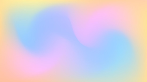 Holografische achtergrond Eenhoorn paarse blauwe mesh iriserende achtergrond violet parelschillende gradiënt