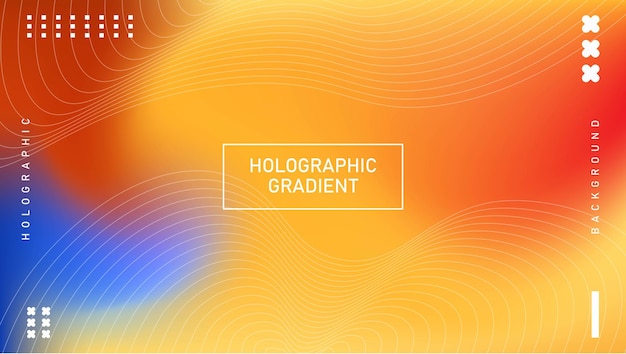 Holografische achtergrond