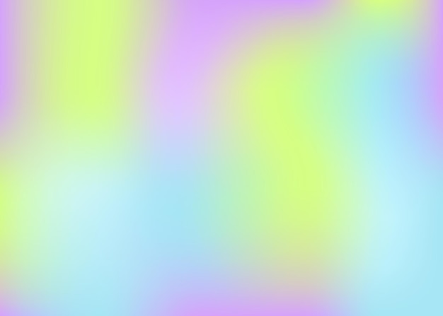 Holografische gradiënt pastel moderne regenboog achtergrond Regenboog abstract vervagen Veelkleurige Vector st